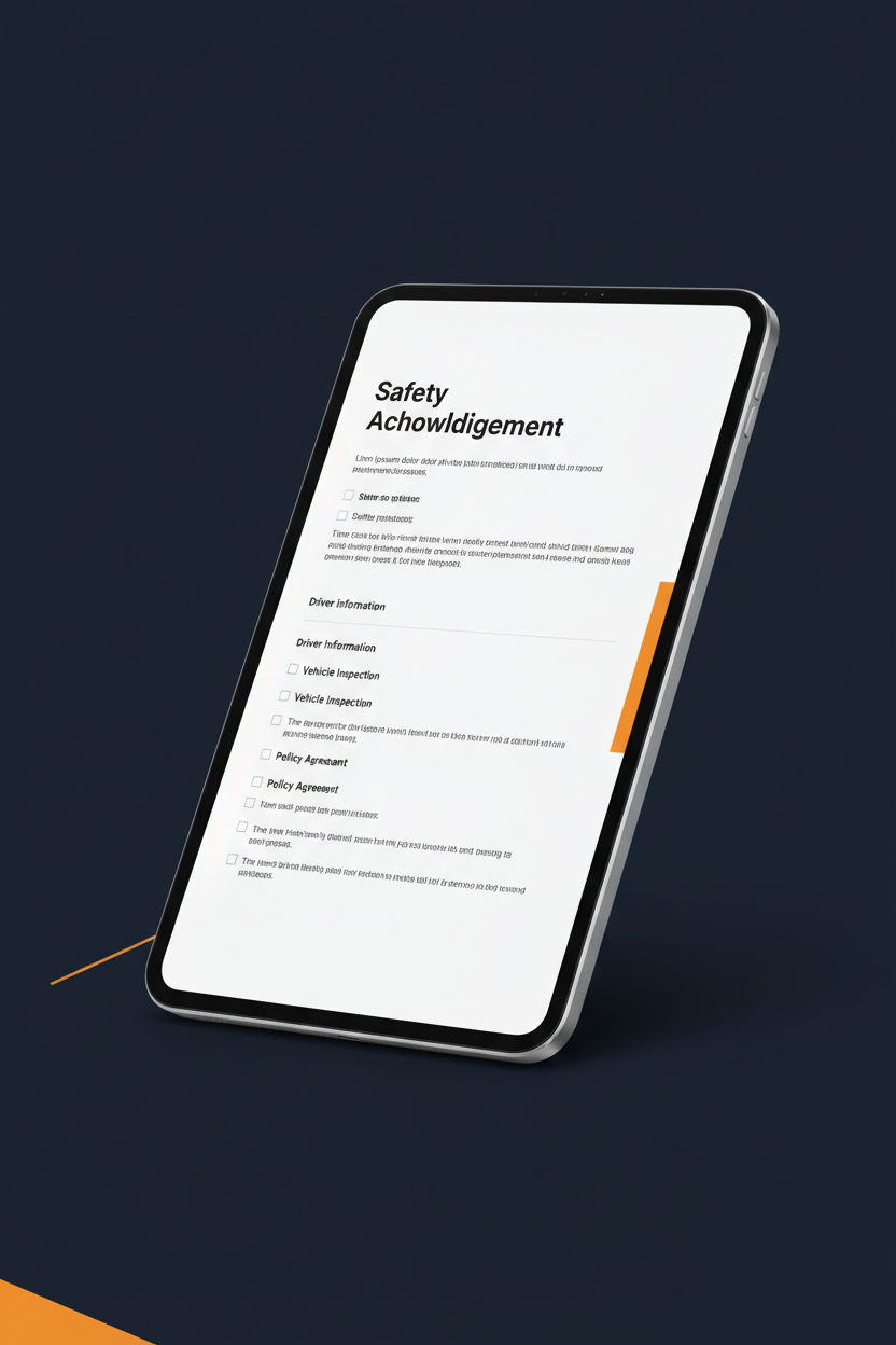 Safety Acknowledgment